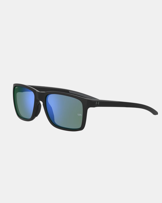 Unisex UA Hustle TUNED™ Golf Sunglasses, Black, pdpMainDesktop image number 0